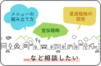 メニューの組み立て 至適価格の設定 宣伝戦略